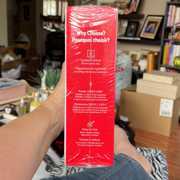 Honeywell RV3120A Non-Programmable Electric Heat Thermostat. Brand New In Box! - Picture 3 of 4